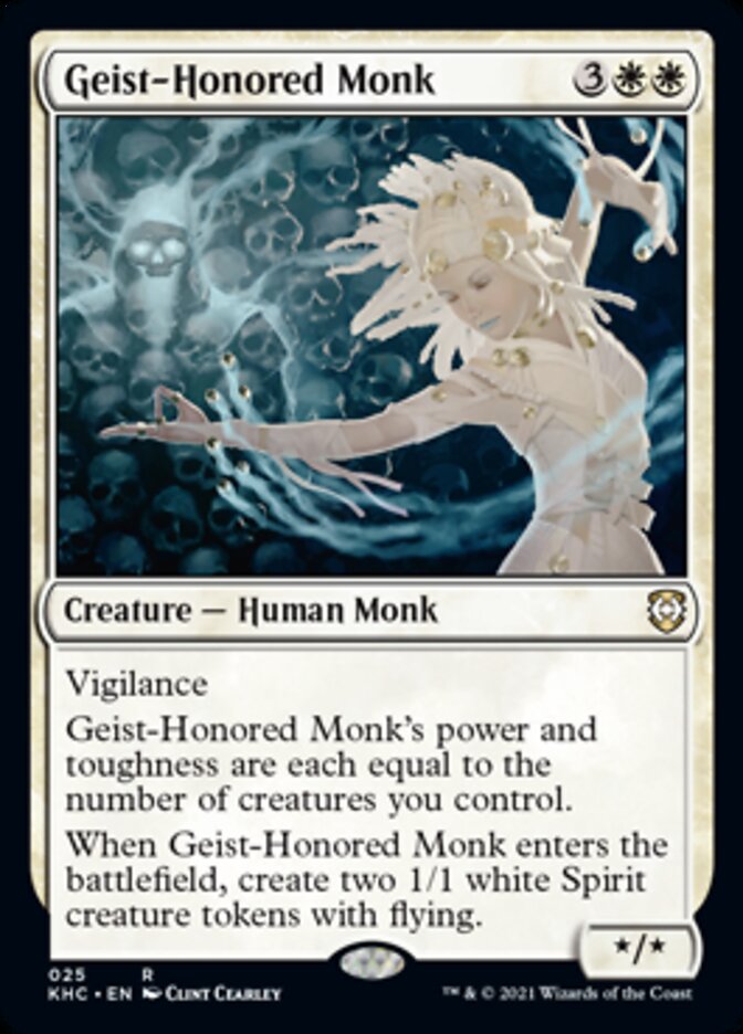 Geist-Honored Monk [Kaldheim Commander] | Cracking-Singles