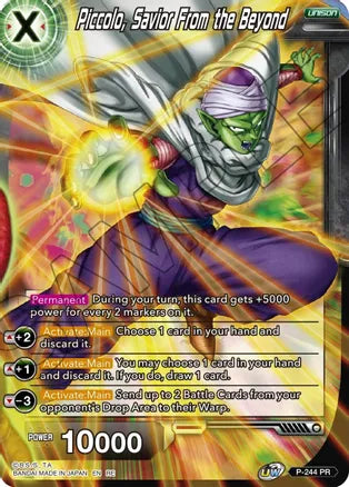 Piccolo, Savior from Beyond [P-244] | Cracking-Singles