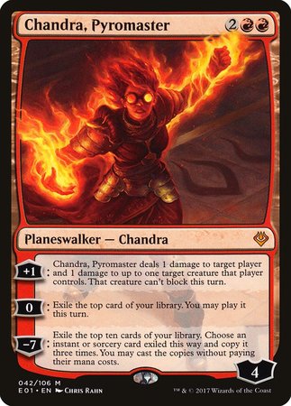 Chandra, Pyromaster [Archenemy: Nicol Bolas] | Cracking-Singles