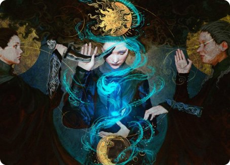 Witness the Future Art Card [Innistrad: Crimson Vow Art Series] | Cracking-Singles