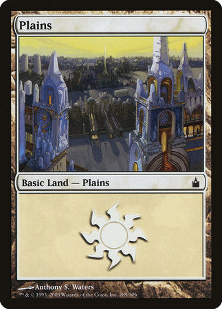 Plains (289) [Ravnica: City of Guilds] | Cracking-Singles