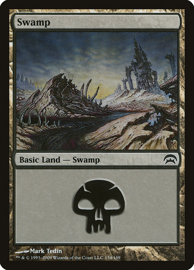 Swamp (154) [Planechase] | Cracking-Singles