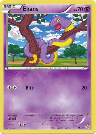 Ekans (16/30) [XY: Trainer Kit - Noivern] | Cracking-Singles