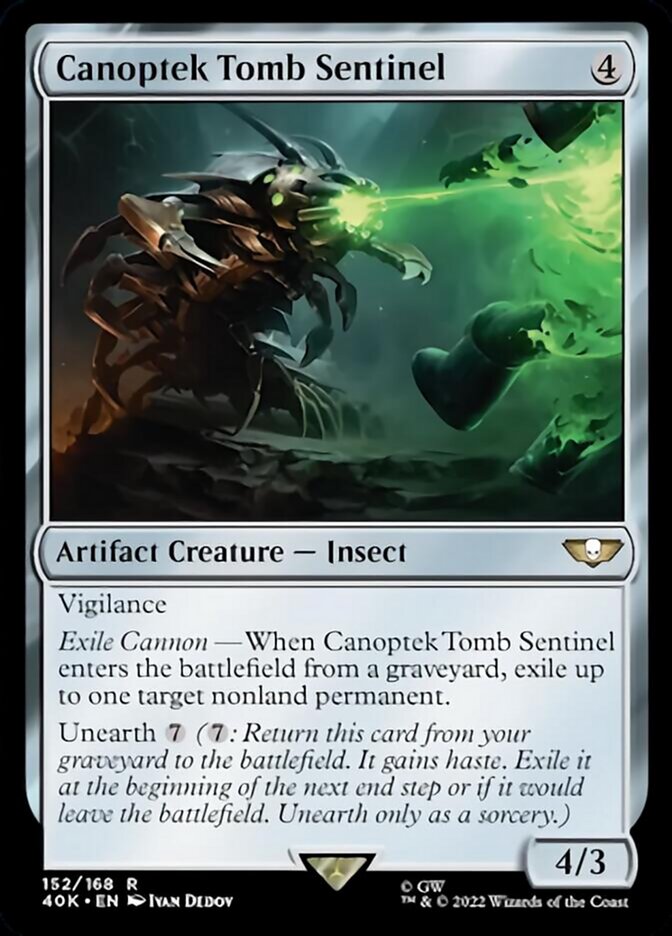 Canoptek Tomb Sentinel (Surge Foil) [Universes Beyond: Warhammer 40,000] | Cracking-Singles