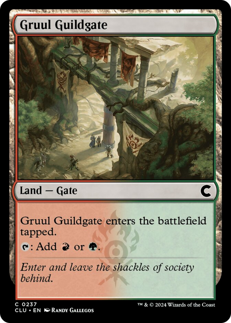 Gruul Guildgate [Ravnica: Clue Edition] | Cracking-Singles