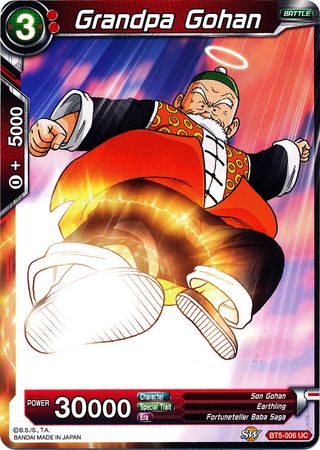 Grandpa Gohan (BT5-006) [Miraculous Revival] | Cracking-Singles