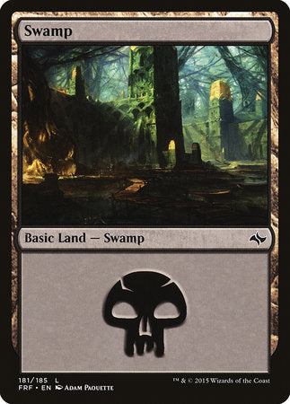 Swamp (181) [Fate Reforged] | Cracking-Singles