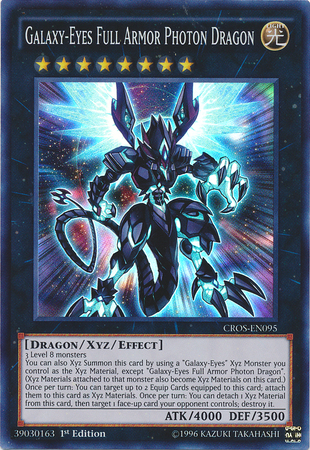 Galaxy-Eyes Full Armor Photon Dragon [CROS-EN095] Super Rare | Cracking-Singles