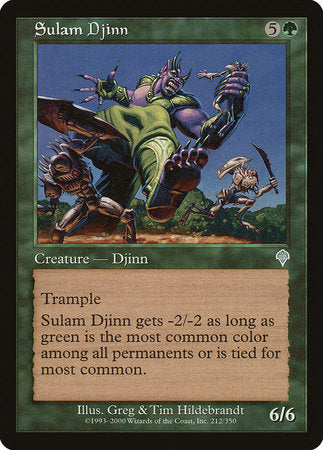 Sulam Djinn [Invasion] | Cracking-Singles