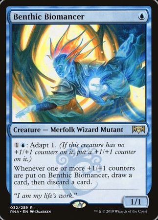 Benthic Biomancer [Ravnica Allegiance] | Cracking-Singles