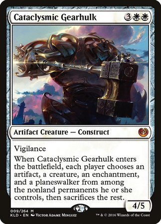 Cataclysmic Gearhulk [Kaladesh] | Cracking-Singles