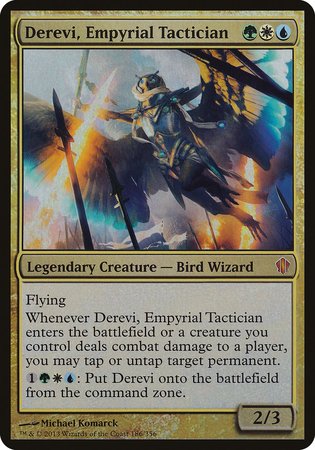 Derevi, Empyrial Tactician (Commander 2013) [Commander 2013 Oversized] | Cracking-Singles