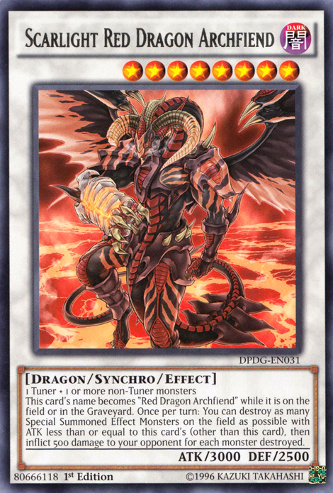 Scarlight Red Dragon Archfiend [DPDG-EN031] Rare | Cracking-Singles