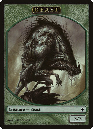 Beast Token [New Phyrexia Tokens] | Cracking-Singles