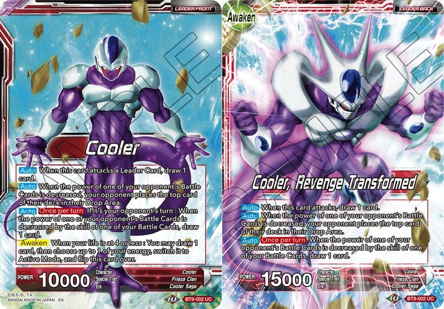 Cooler // Cooler, Revenge Transformed [BT9-002] | Cracking-Singles