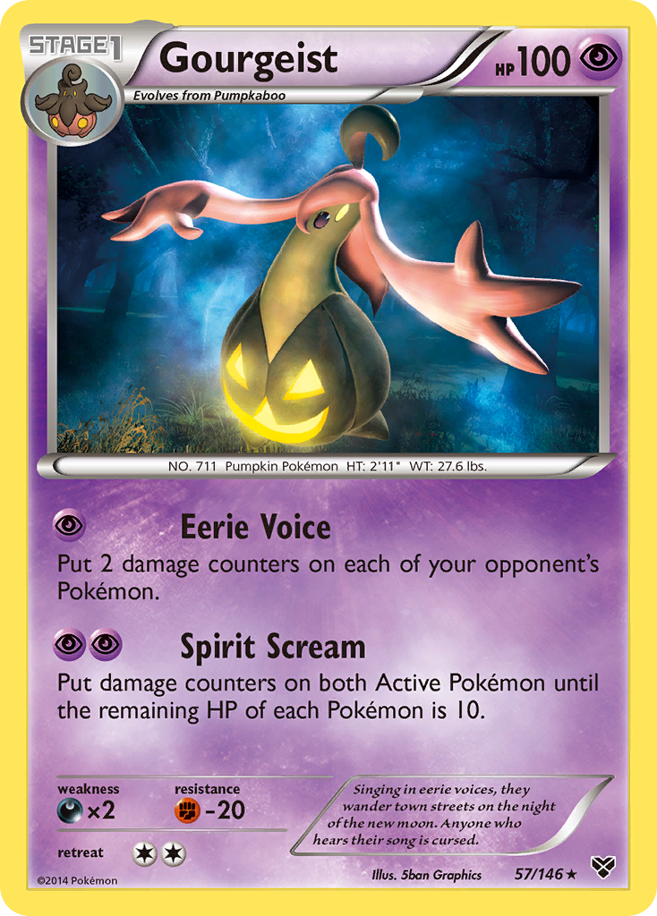 Gourgeist (57/146) [XY: Base Set] | Cracking-Singles