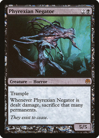 Phyrexian Negator [Duel Decks: Phyrexia vs. the Coalition] | Cracking-Singles