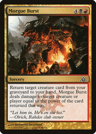 Morgue Burst [Dragon's Maze] | Cracking-Singles