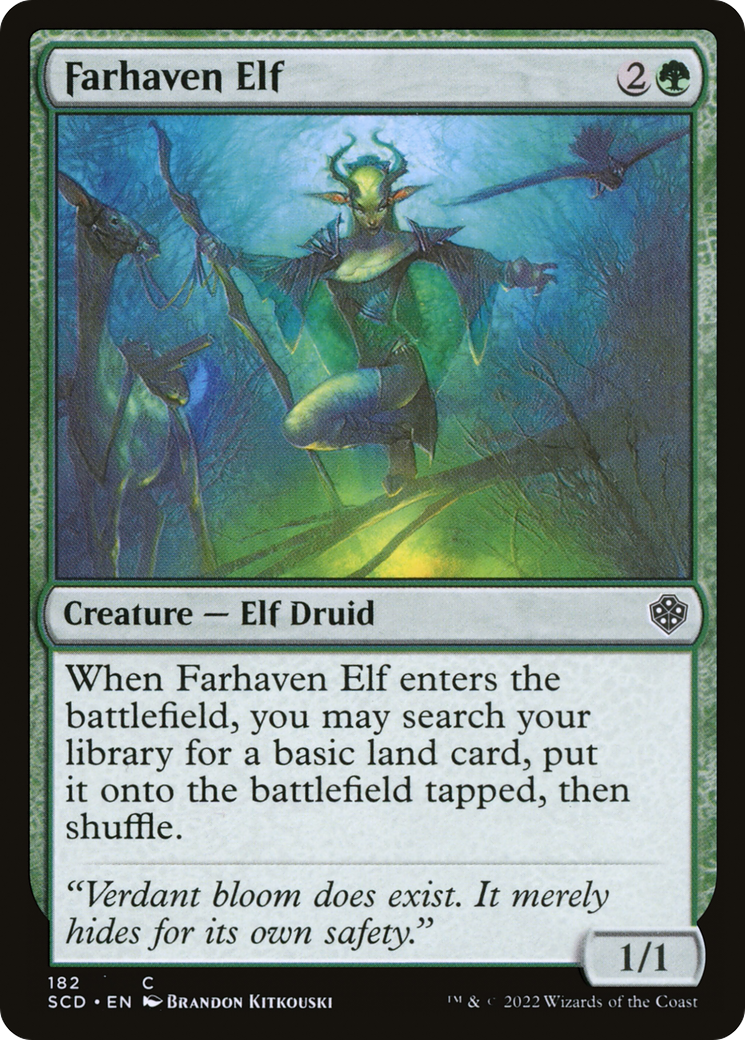 Farhaven Elf [Starter Commander Decks] | Cracking-Singles