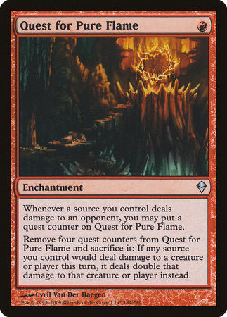 Quest for Pure Flame [Zendikar] | Cracking-Singles