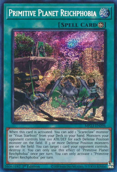 Primitive Planet Reichphobia [MP23-EN096] Prismatic Secret Rare | Cracking-Singles