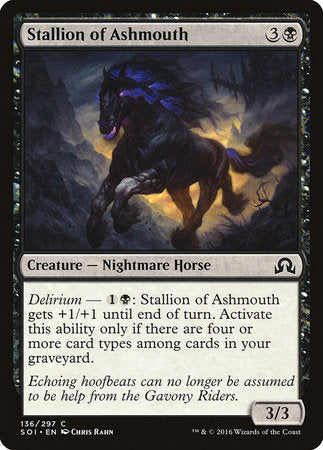 Stallion of Ashmouth [Shadows over Innistrad] | Cracking-Singles