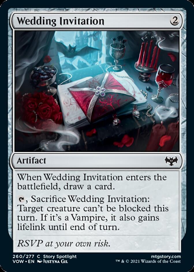 Wedding Invitation [Innistrad: Crimson Vow] | Cracking-Singles