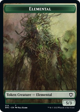 Elemental Token [The Brothers' War Tokens] | Cracking-Singles