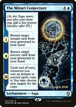 The Mirari Conjecture [Dominaria Promos] | Cracking-Singles