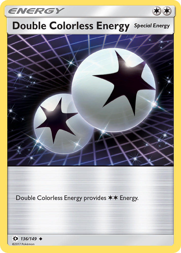 Double Colorless Energy (136/149) [Sun & Moon: Base Set] | Cracking-Singles