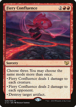 Fiery Confluence [Commander 2015] | Cracking-Singles