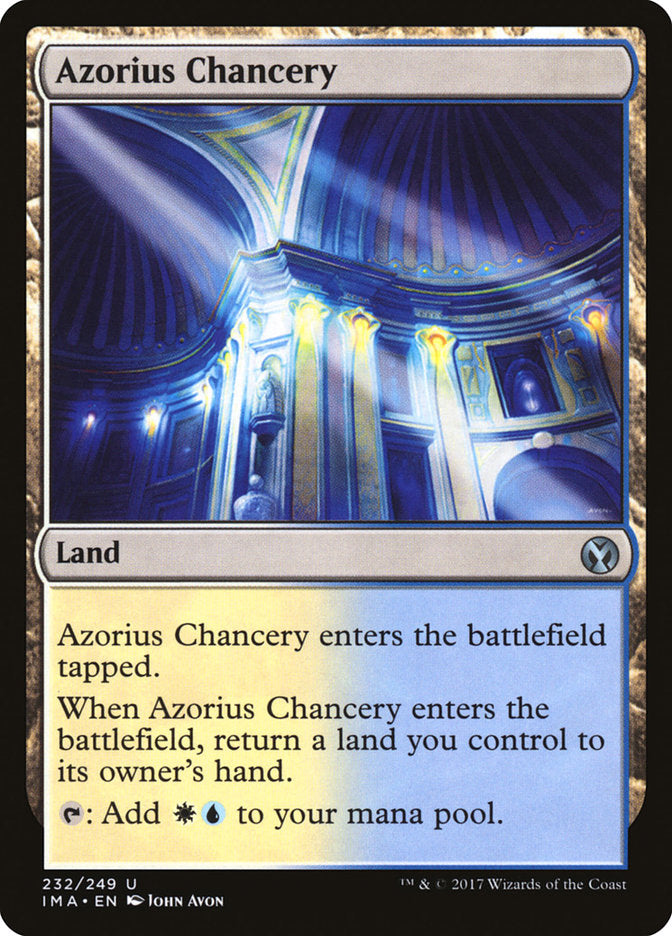 Azorius Chancery [Iconic Masters] | Cracking-Singles