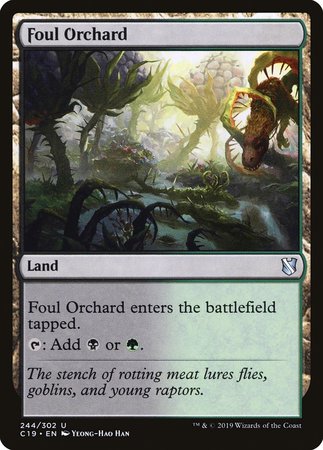 Foul Orchard [Commander 2019] | Cracking-Singles