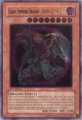 Chaos Emperor Dragon - Envoy of the End [DPKB-EN016] Ultimate Rare | Cracking-Singles