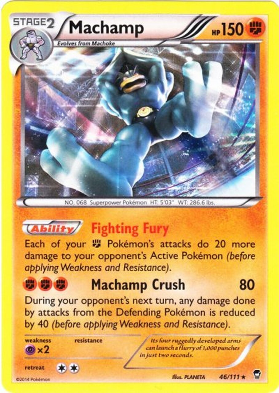 Machamp (46/111) [XY: Furious Fists] | Cracking-Singles