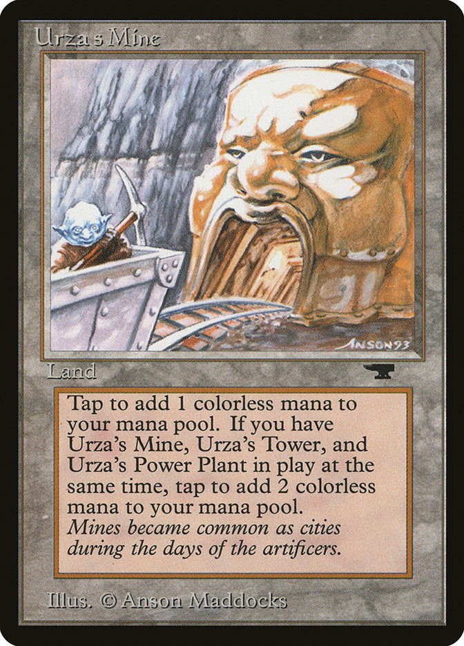 Urza's Mine (Mine Cart Entering Mouth) [Antiquities] | Cracking-Singles