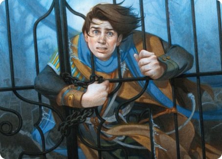 Locked in the Cemetery Art Card [Innistrad: Midnight Hunt Art Series] | Cracking-Singles