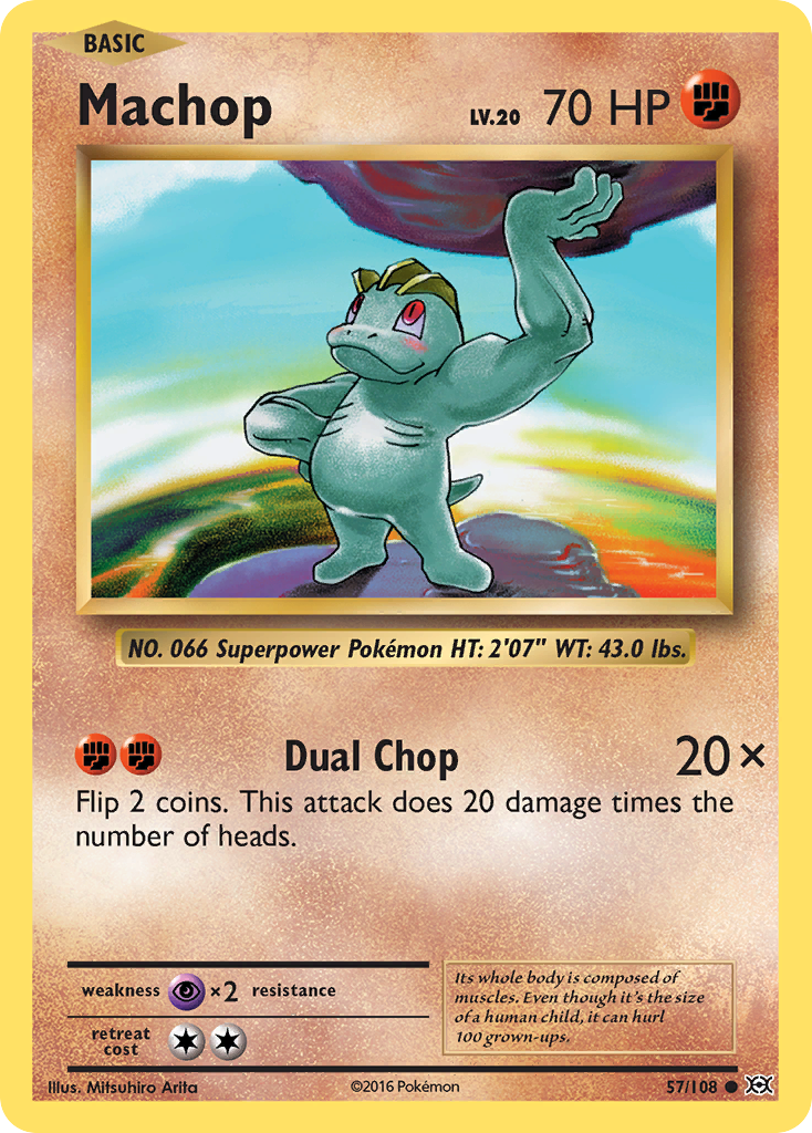 Machop (57/108) [XY: Evolutions] | Cracking-Singles