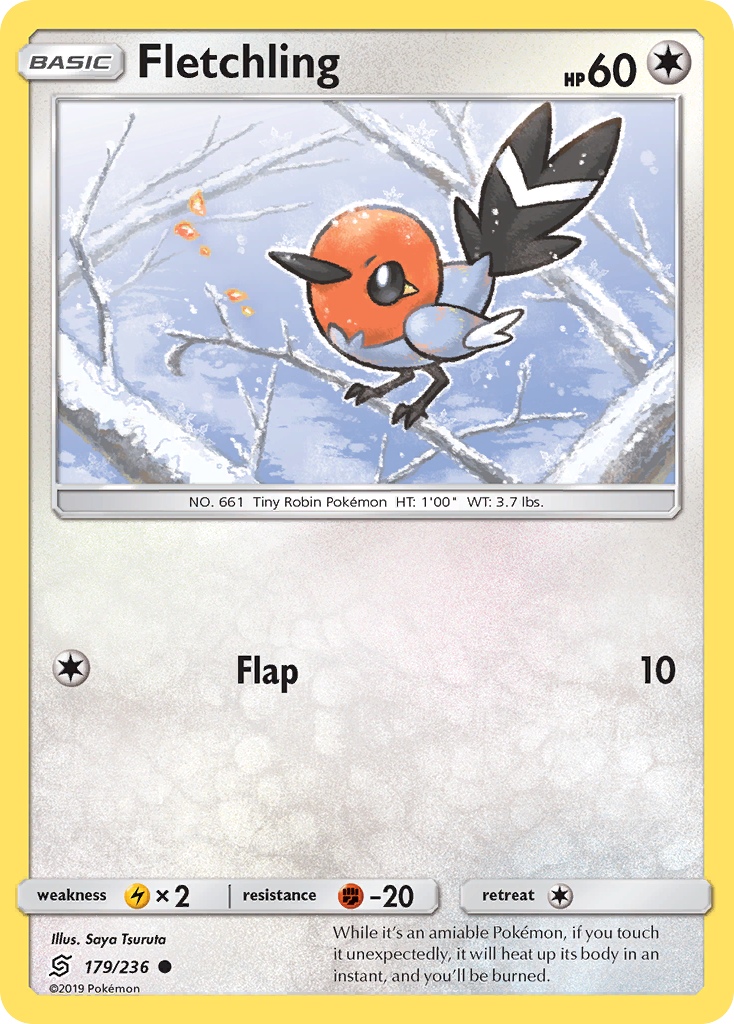 Fletchling (179/236) [Sun & Moon: Unified Minds] | Cracking-Singles