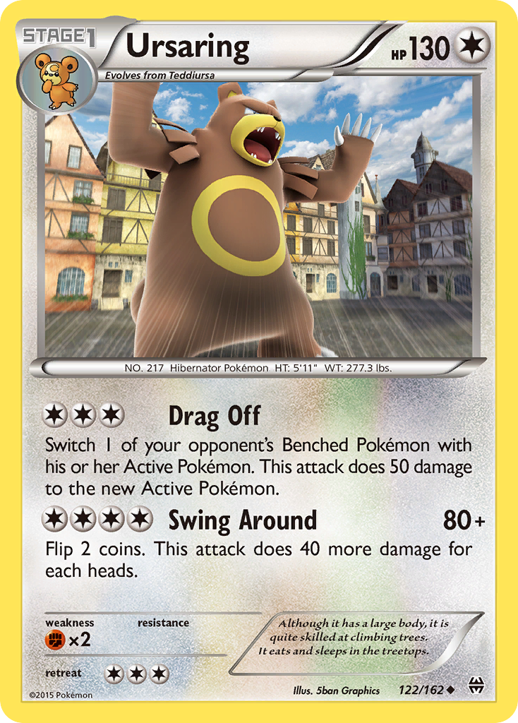 Ursaring (122/162) [XY: BREAKthrough] | Cracking-Singles