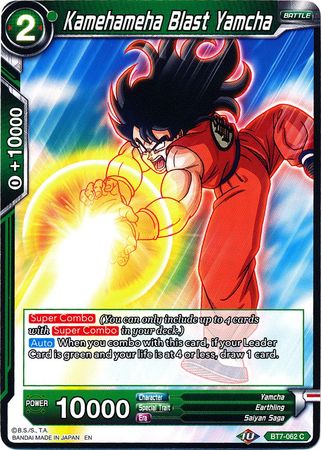 Kamehameha Blast Yamcha [BT7-062] | Cracking-Singles