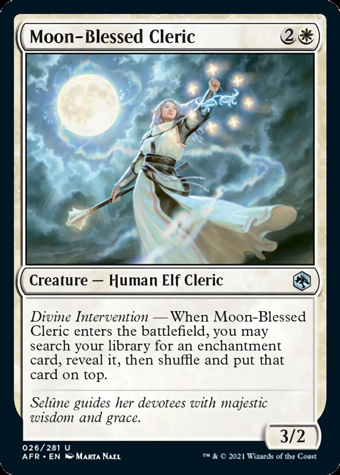 Moon-Blessed Cleric [Dungeons & Dragons: Adventures in the Forgotten Realms] | Cracking-Singles