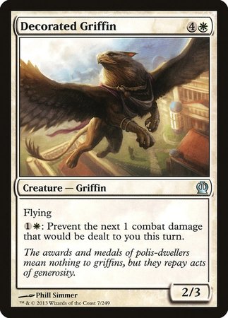 Decorated Griffin [Theros] | Cracking-Singles