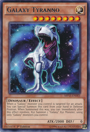 Galaxy Tyranno [MP15-EN003] Rare | Cracking-Singles