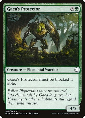 Gaea's Protector [Dominaria] | Cracking-Singles