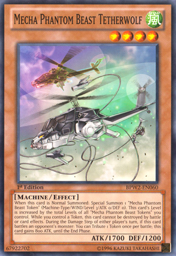 Mecha Phantom Beast Tetherwolf [BPW2-EN060] Common | Cracking-Singles