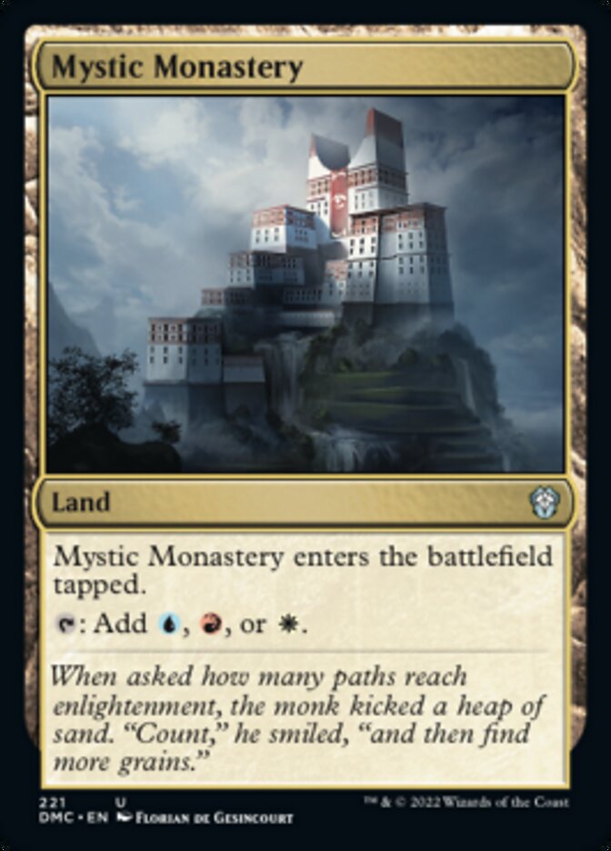 Mystic Monastery [Dominaria United Commander] | Cracking-Singles