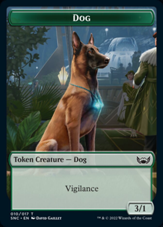 Cat // Dog Double-sided Token [Streets of New Capenna Tokens] | Cracking-Singles