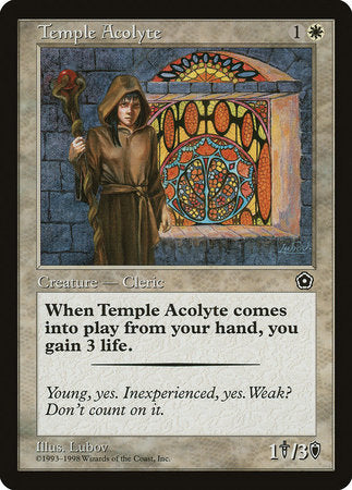 Temple Acolyte [Portal Second Age] | Cracking-Singles