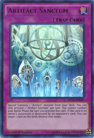 Artifact Sanctum [MP15-EN041] Ultra Rare | Cracking-Singles